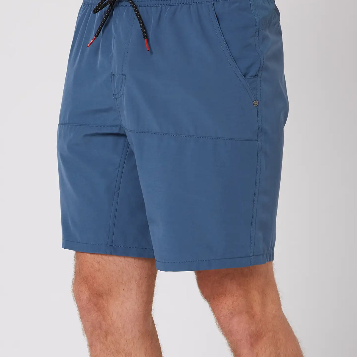 UNSLACKS ACTIVE EASY SHORTS SLATE BLUE