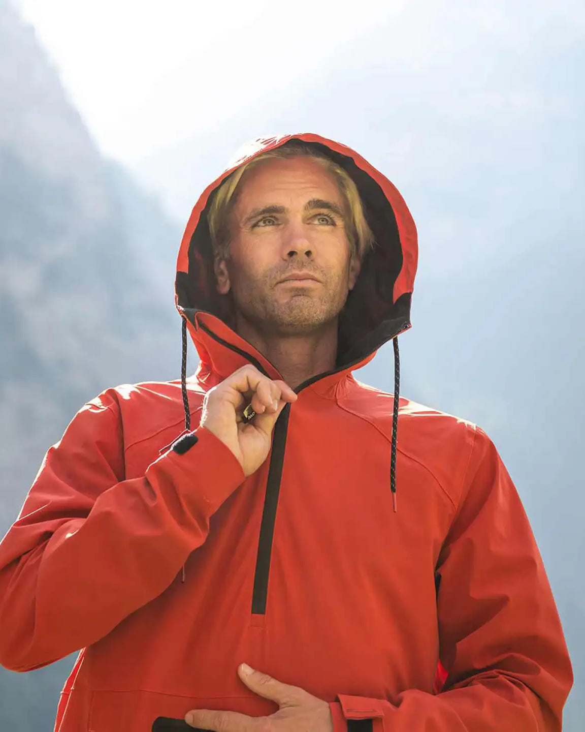 Brian Grubb In the Follow Anorak Spray Jacket