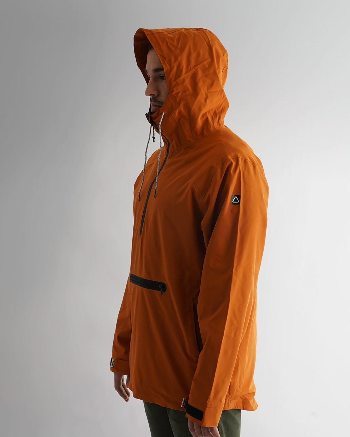 Follow Outer Spray Anorak - Ginger — men's wakeboard spray jacket