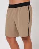 Follow Tech Shorts - Deep Taupe 2