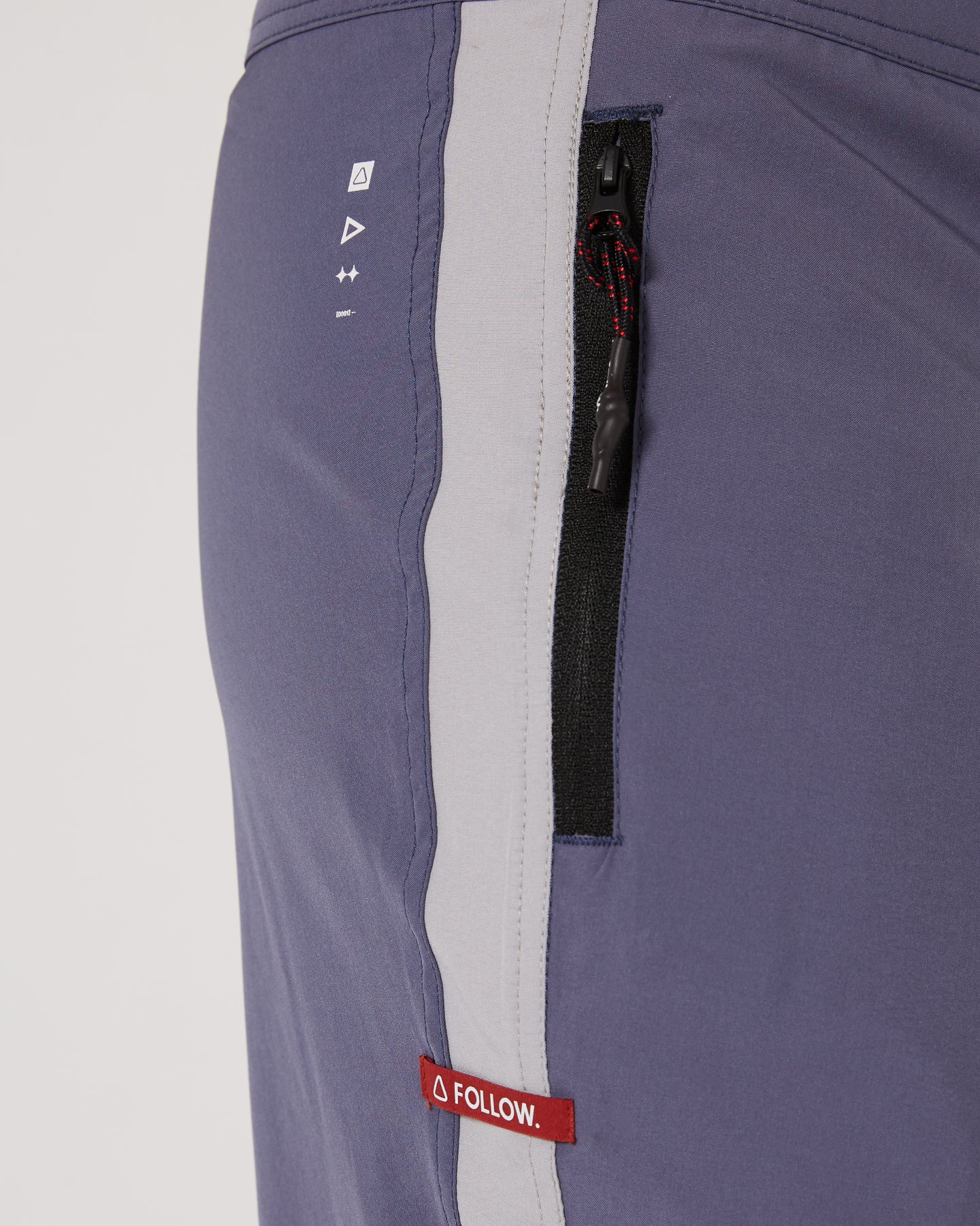 Follow Water Boardie - Alloy — men's wakeboard boardshorts, product image 4