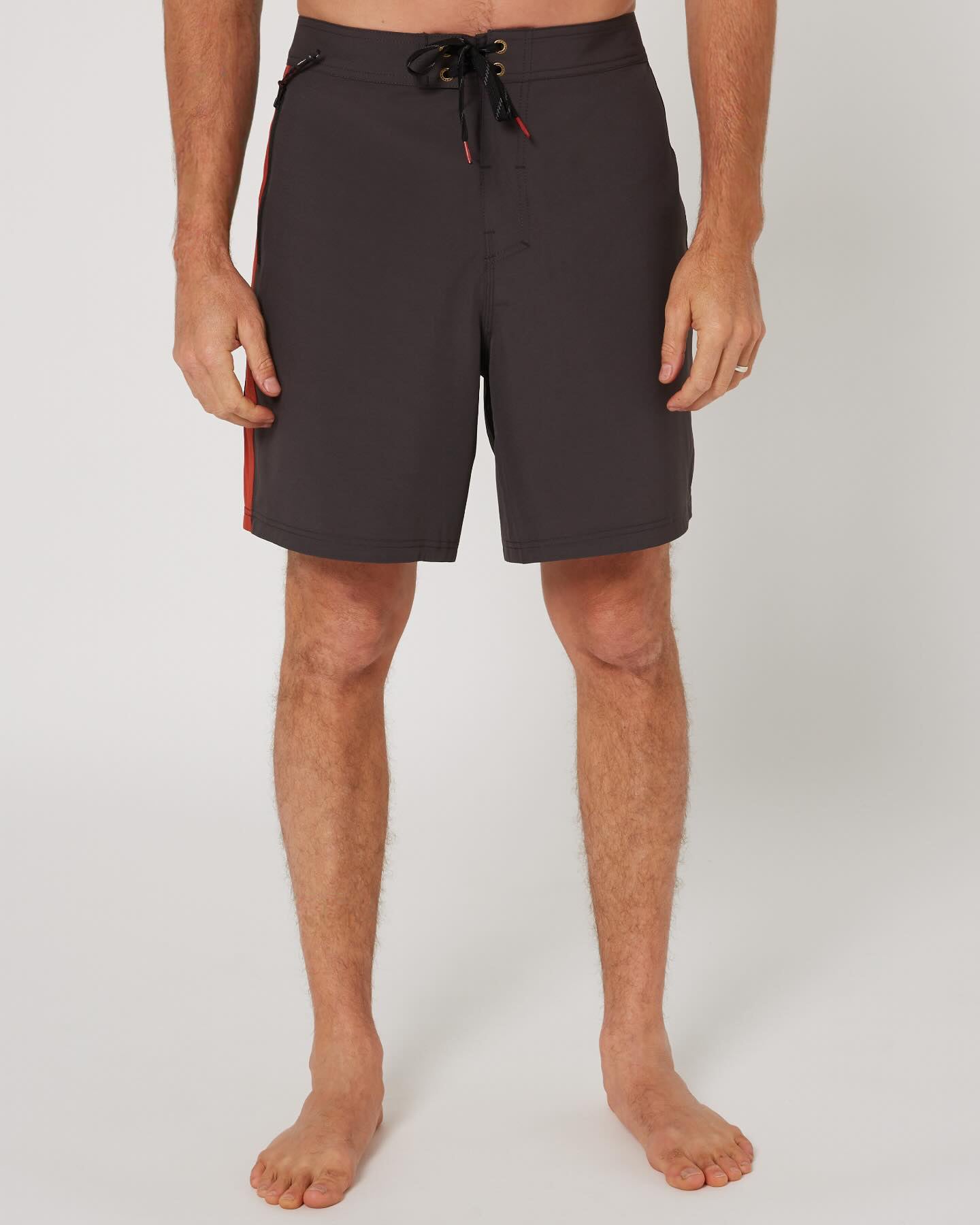 Follow Water Boardie - Charcoal — men's wakeboard boardshorts, product image 3
