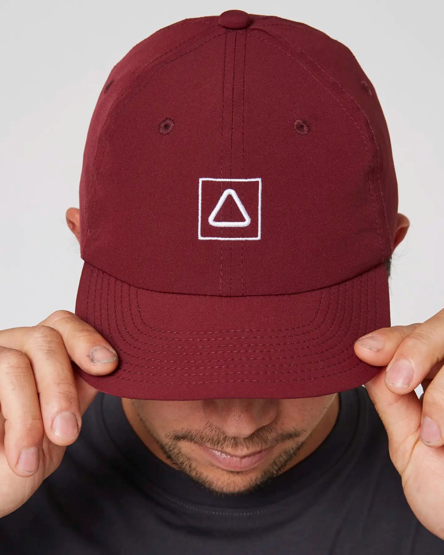 Follow Dad Cap - Dusty Red 2