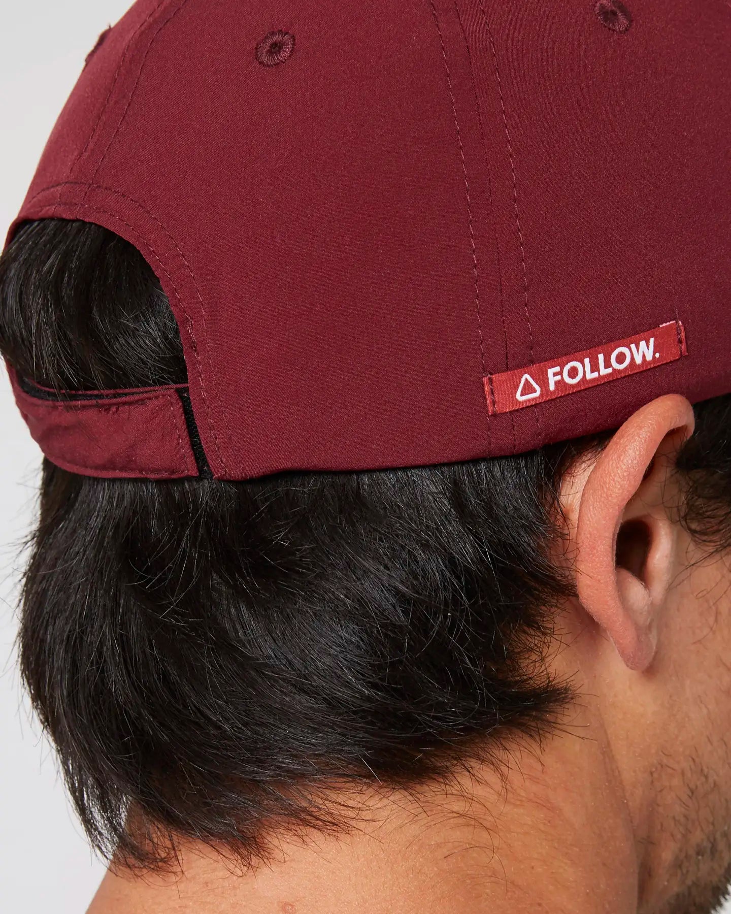 Follow Dad Cap - Dusty Red 3