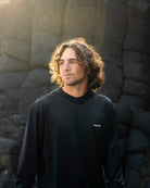 Follow Water Hood L/S - Black lifestyle 3