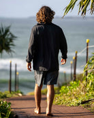 Follow Water Hood L/S - Black lifestyle 2