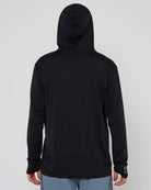 Follow Water Hood L/S - Black Back