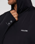 Follow Water Hood L/S - Black 3