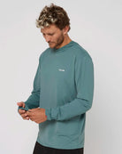 Follow Water Hood L/S - Olive 2