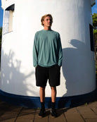 Follow Water Tee L/S - Olive lifestyle 3