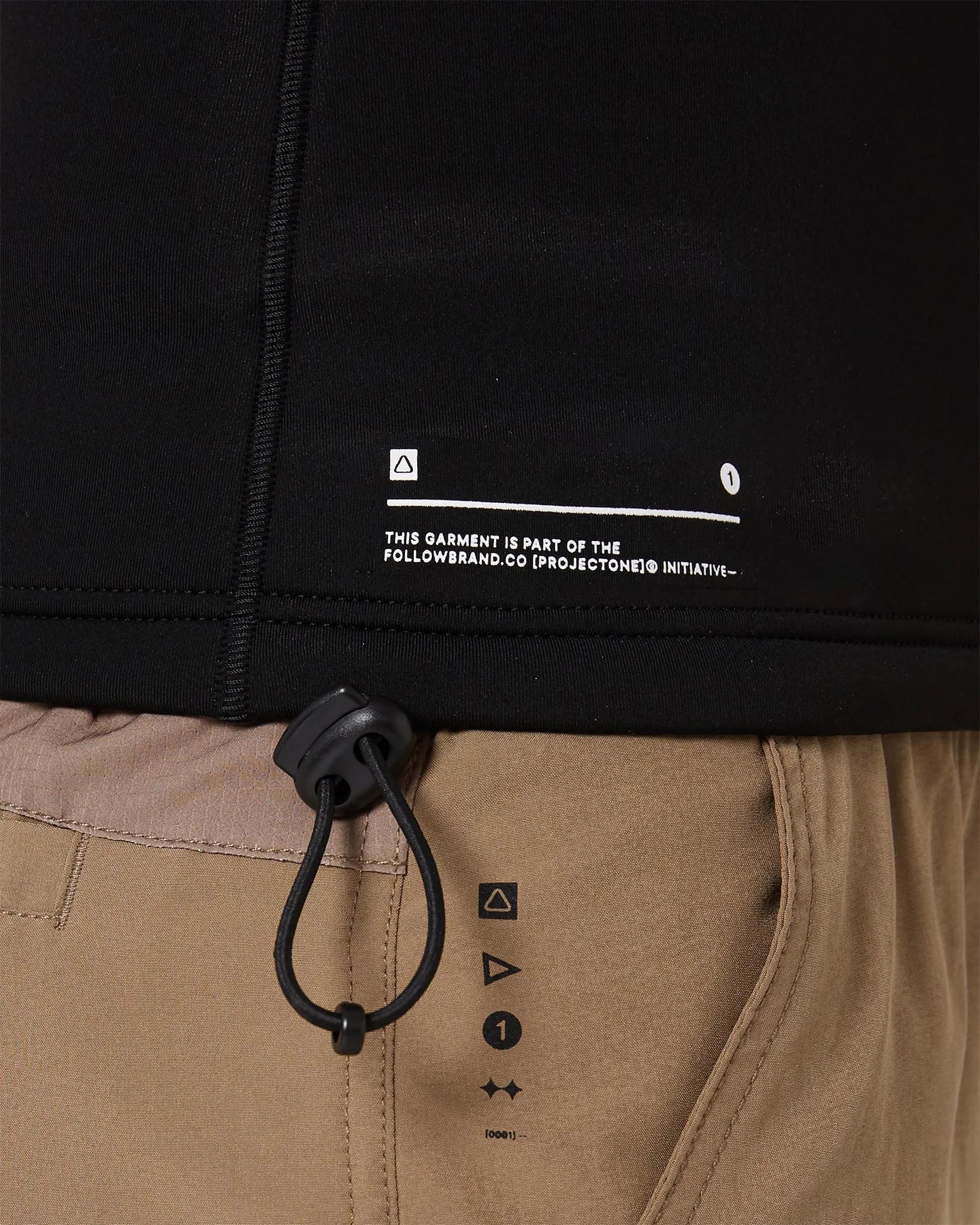 Follow P1 Ocena 2mm Wetty Top - Black 7