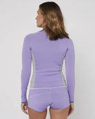 Follow Womens FZ Wetty Top - Purple Back