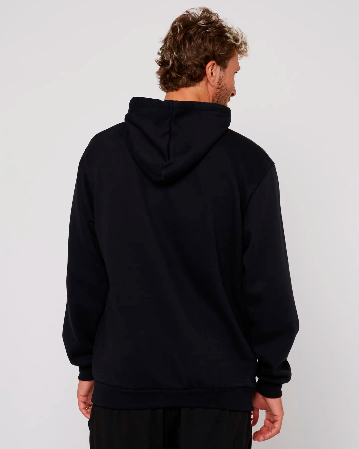 Follow Logo Hoody - Black Back