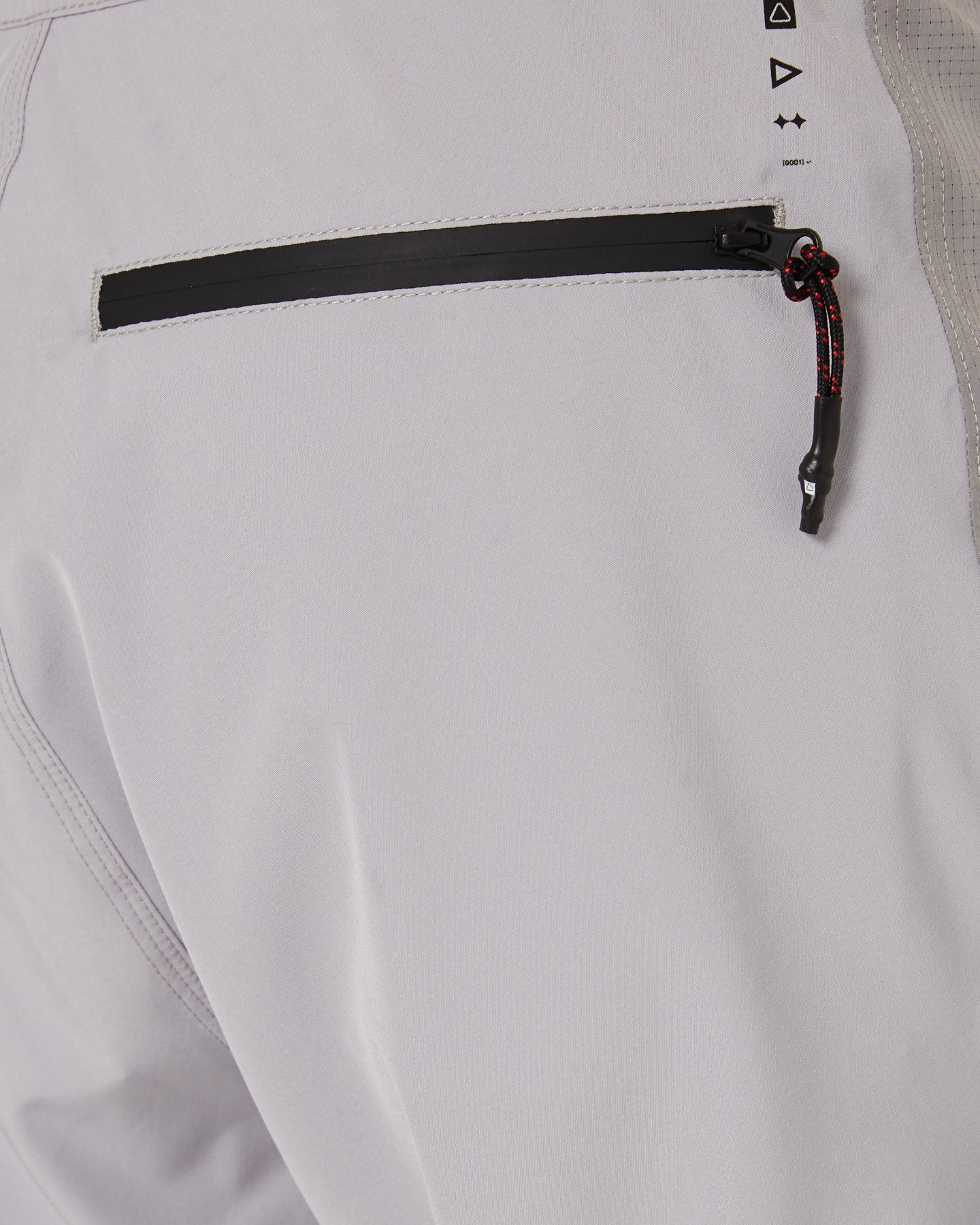 Follow Global Tech Boardie - Light Grey — men's wakeboard boardshorts, product image 9