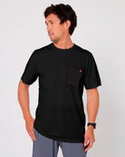 Follow Tech Pocket Tee - Black Font