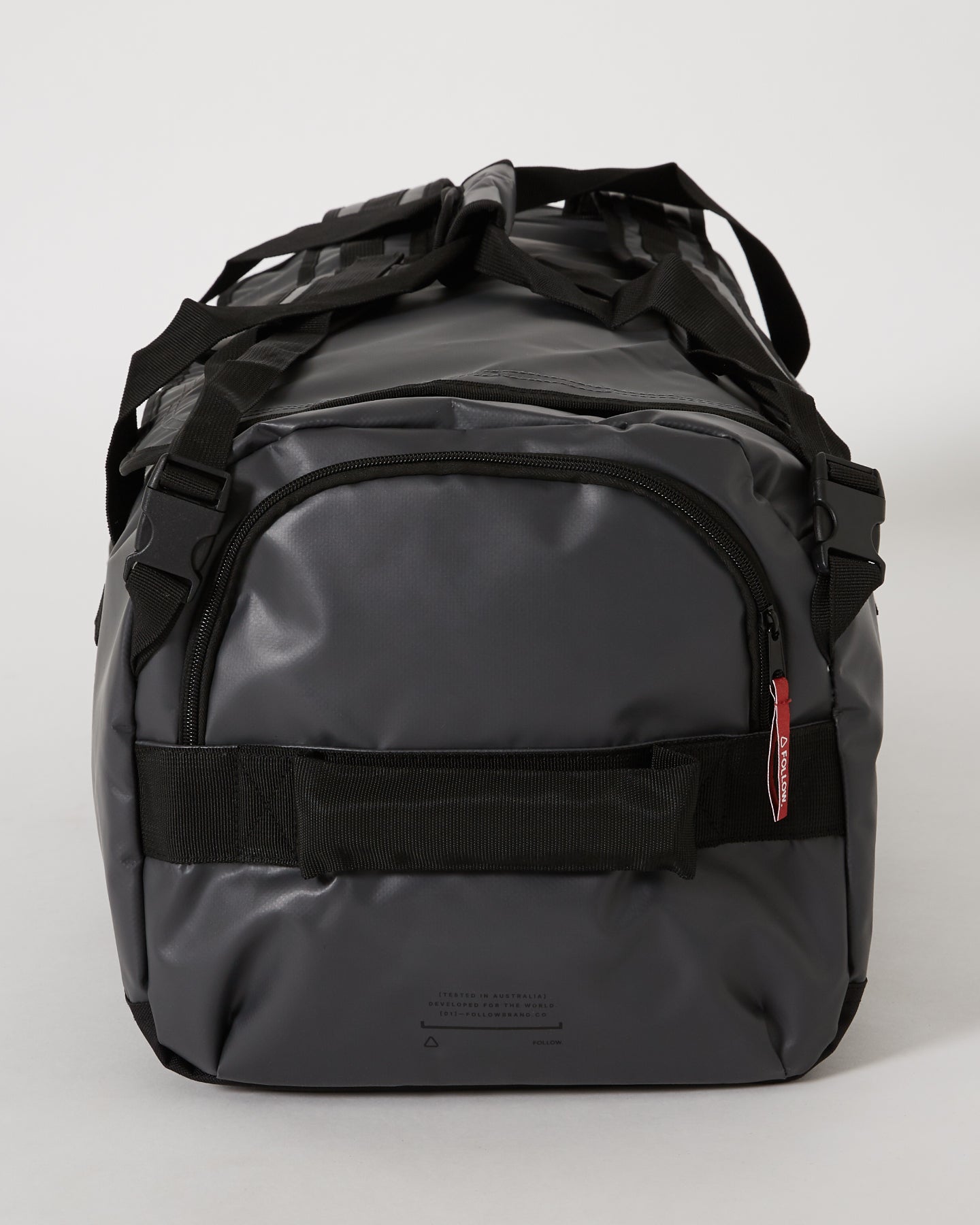 Follow Life Duffel Bag - Charcoal 4
