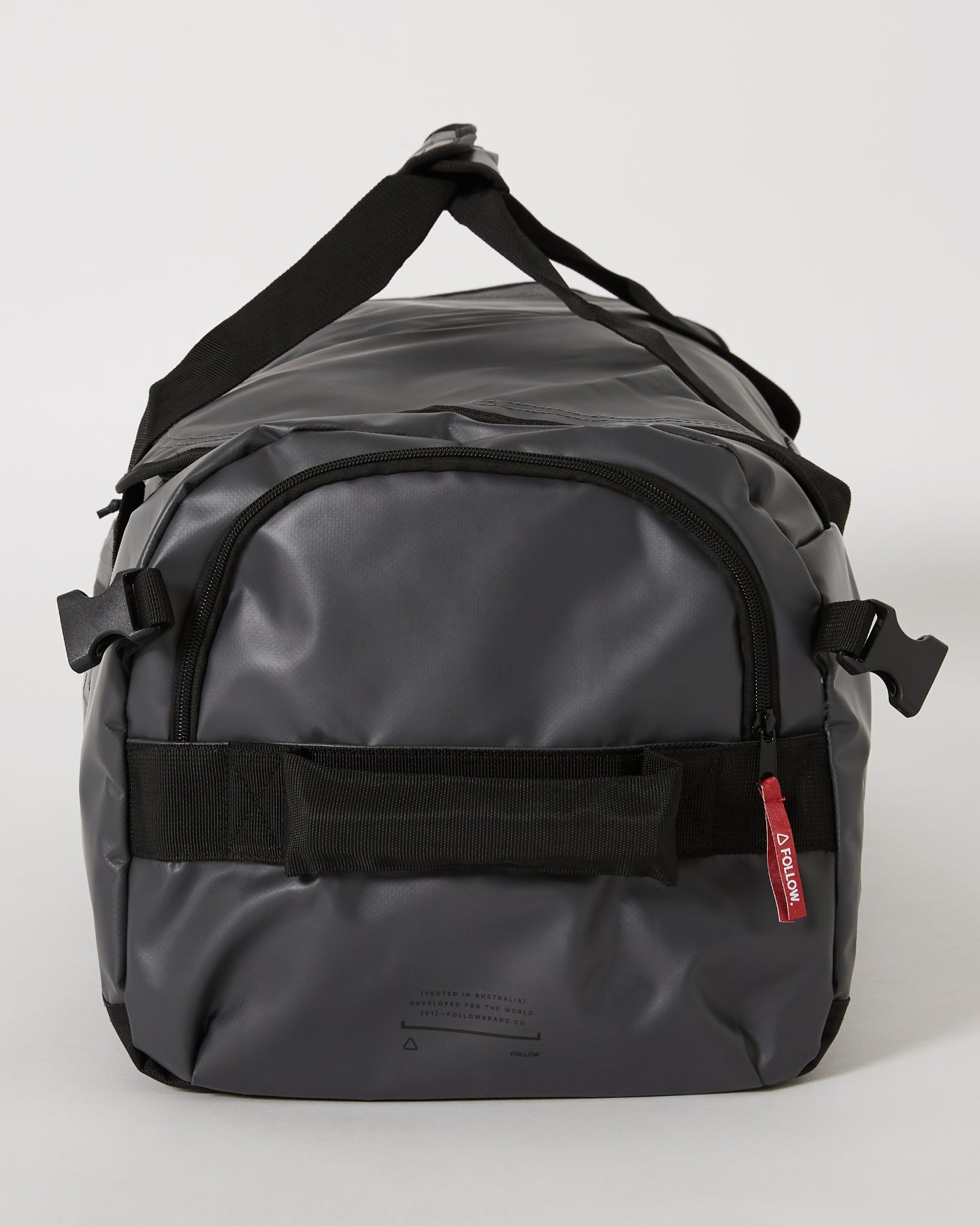 Follow Life Duffel Bag - Charcoal 7