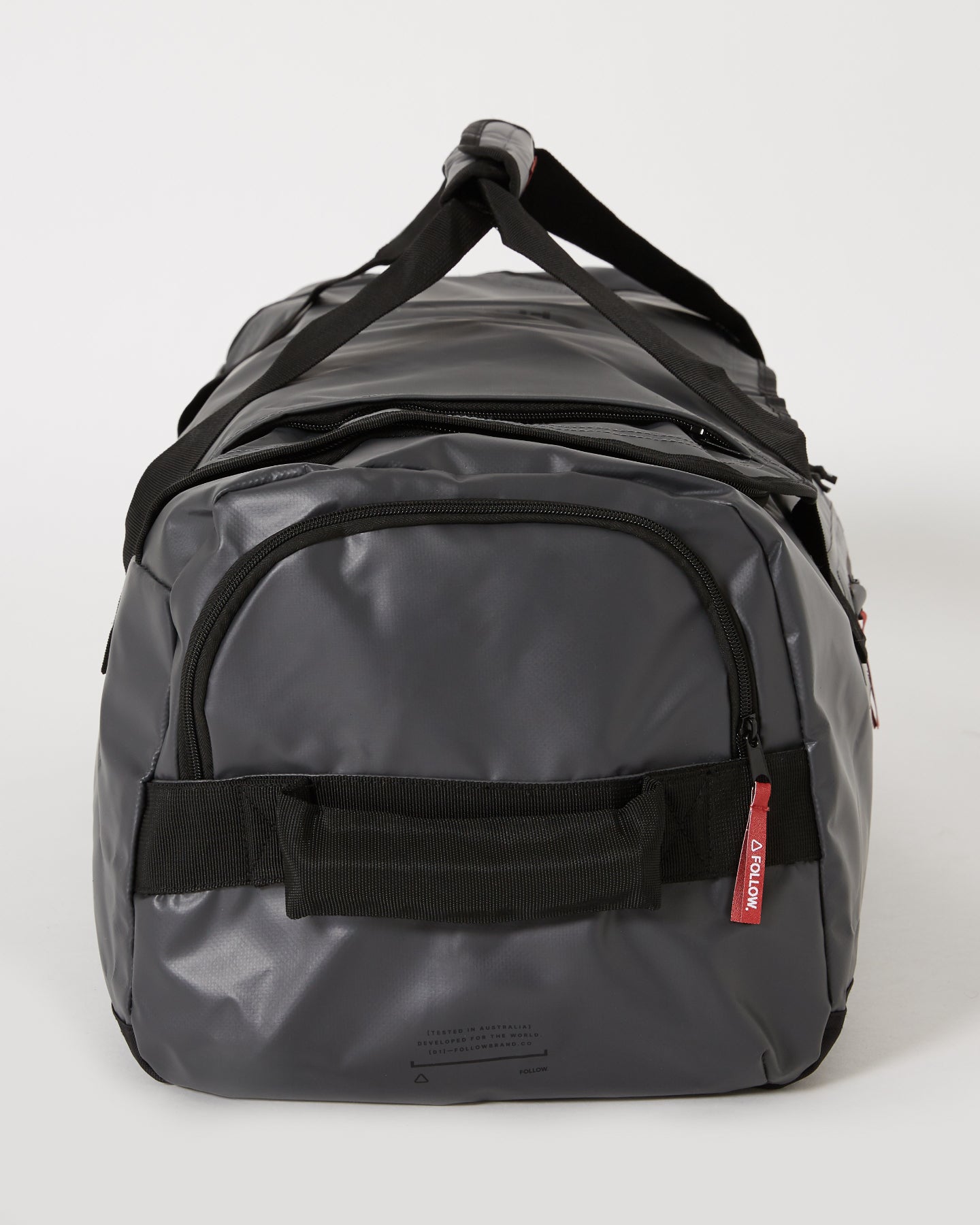 Follow Life Duffel Bag - Charcoal 9