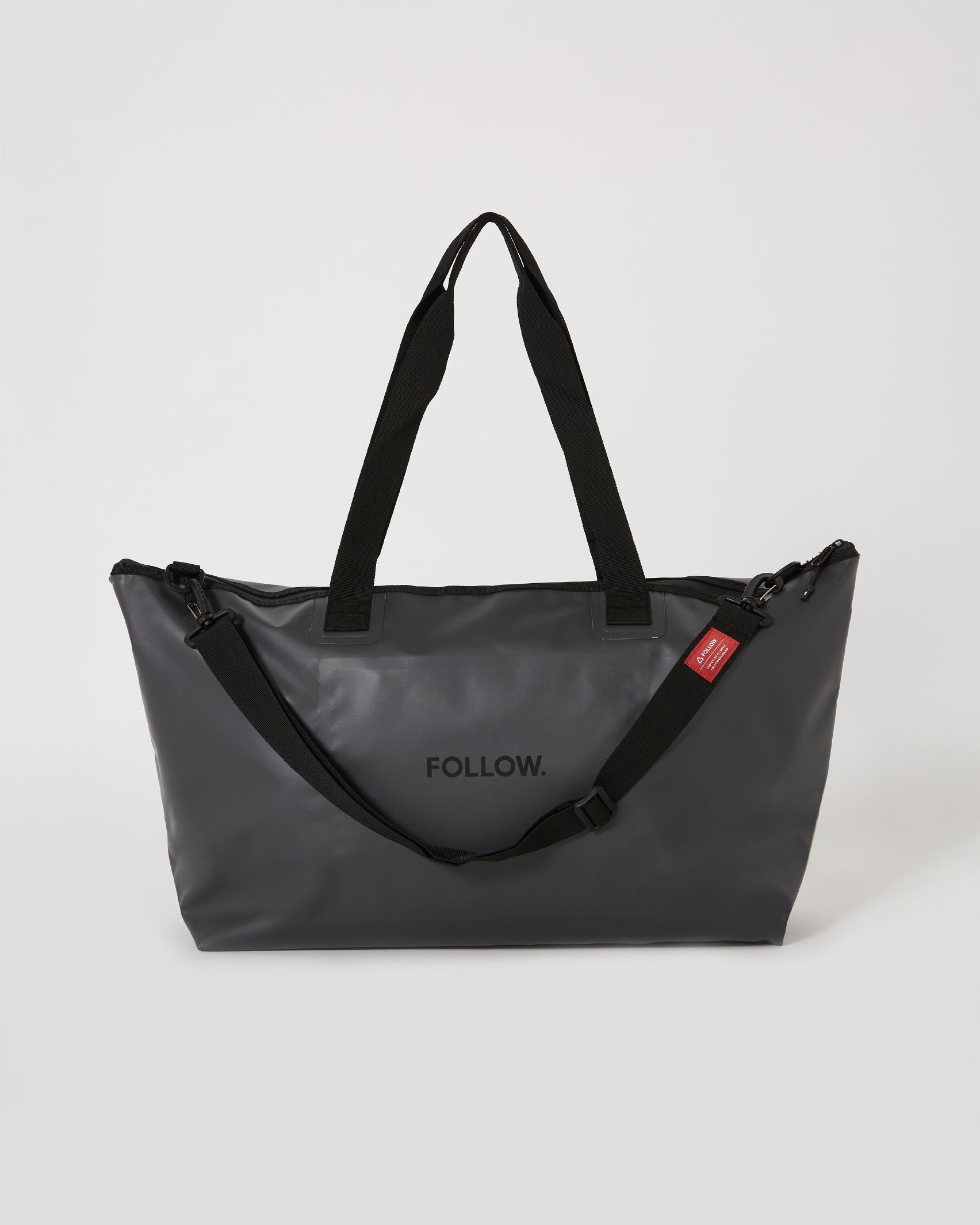 Follow Life Tote Bag - Charcoal 1