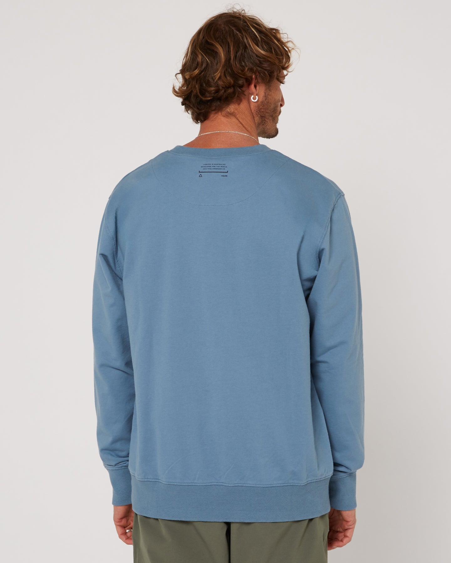 Follow Couch Crew 2 - Alloy — men's wakeboard sweater, product image 5