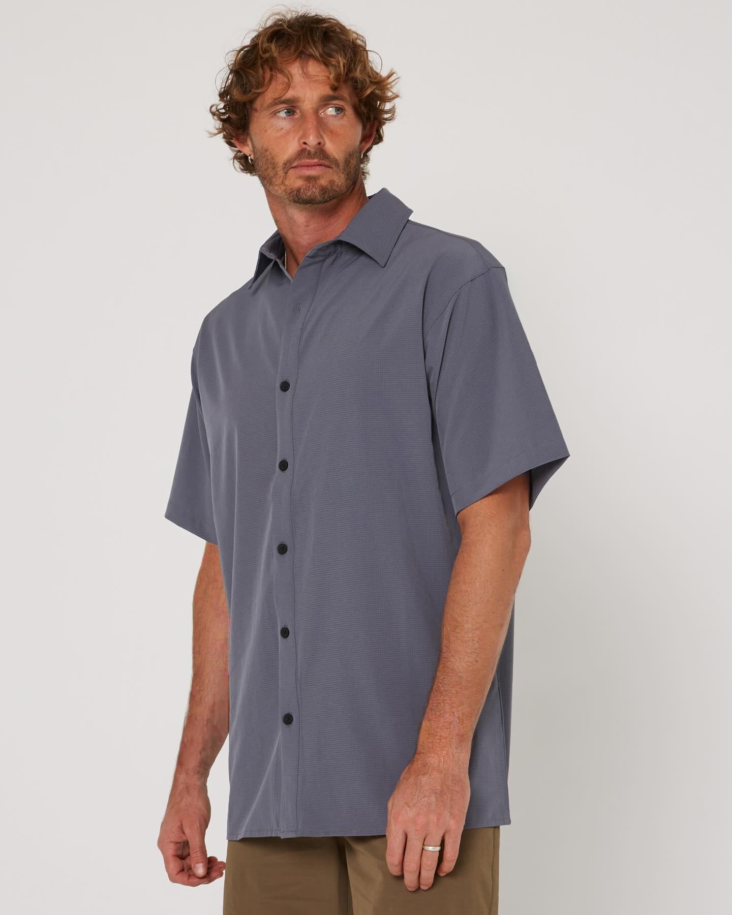 Follow Tech Shirt S/S - Slate 2