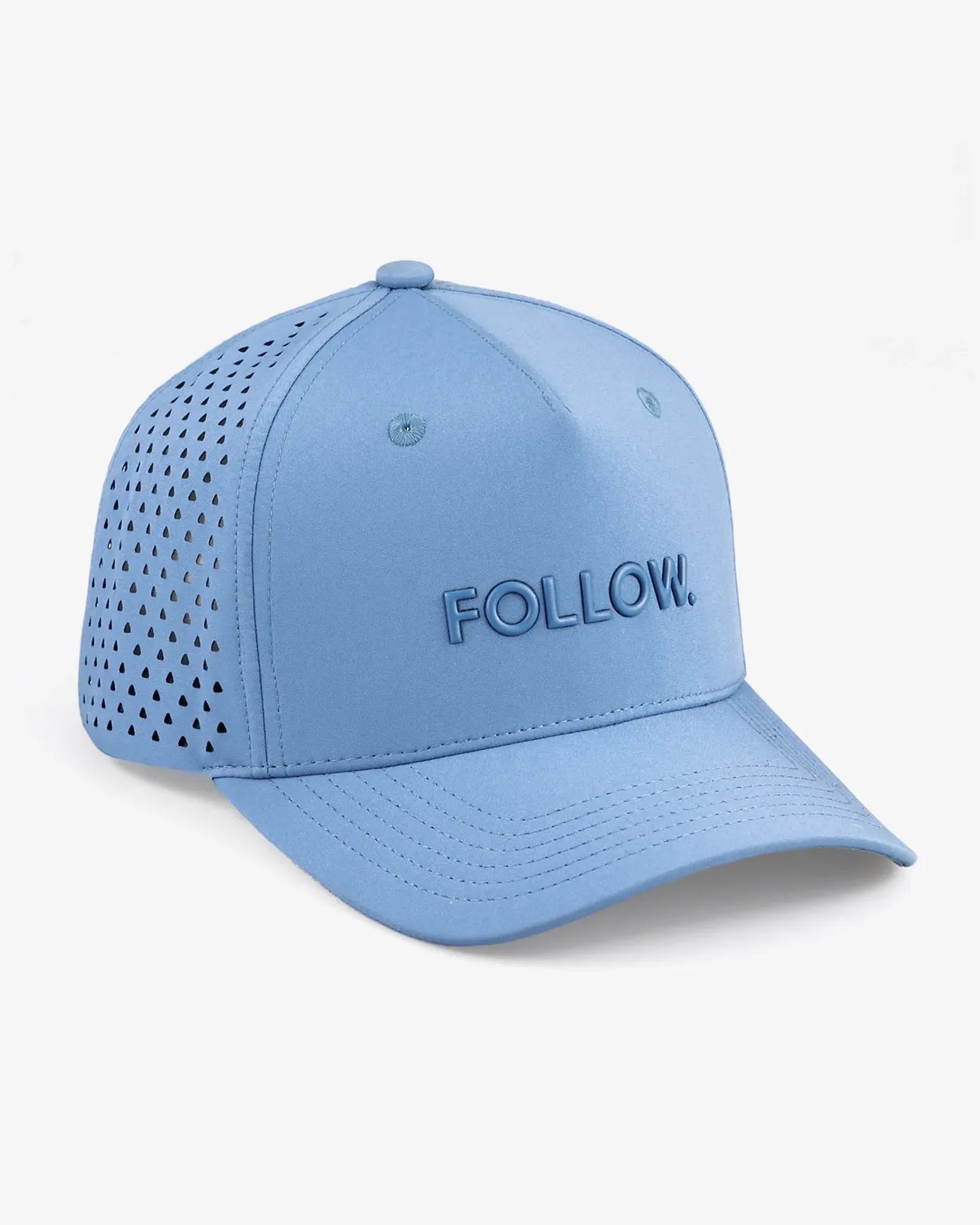 Follow Curved All Day Cap - Slate — wakeboarding cap, product image 1