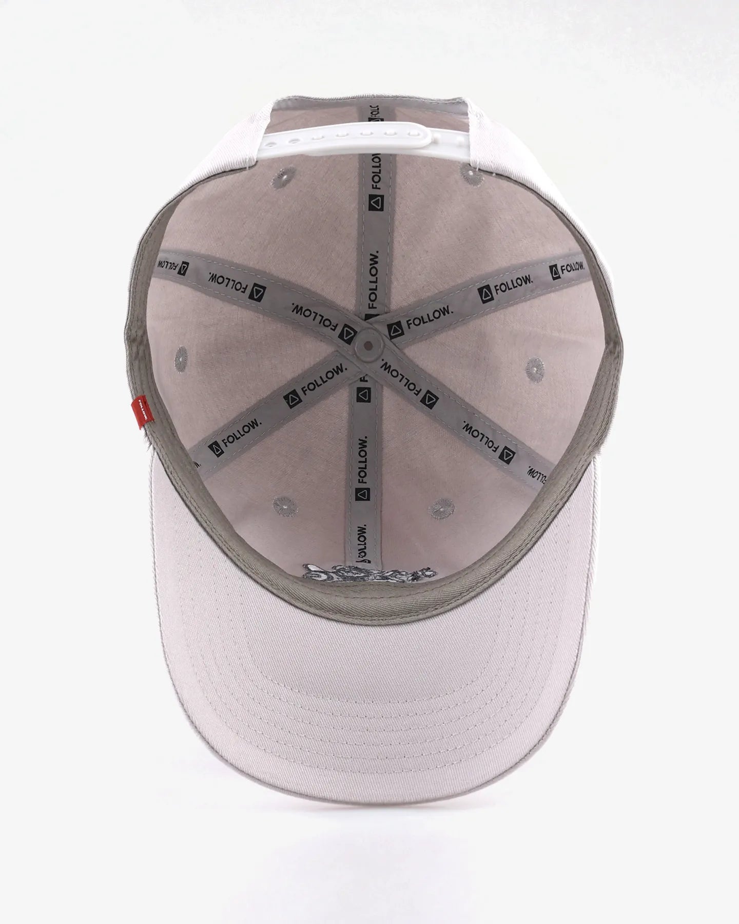 Follow Moment Cap - Light Grey — wakeboarding cap, product image 6