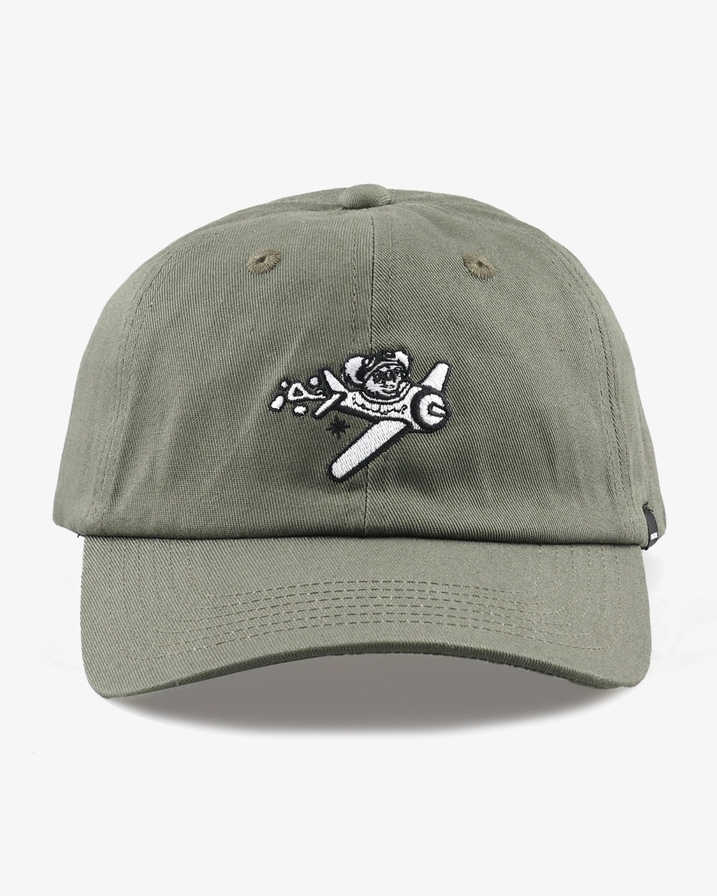 Follow Moment Cap - Olive — wakeboarding cap, product image 2