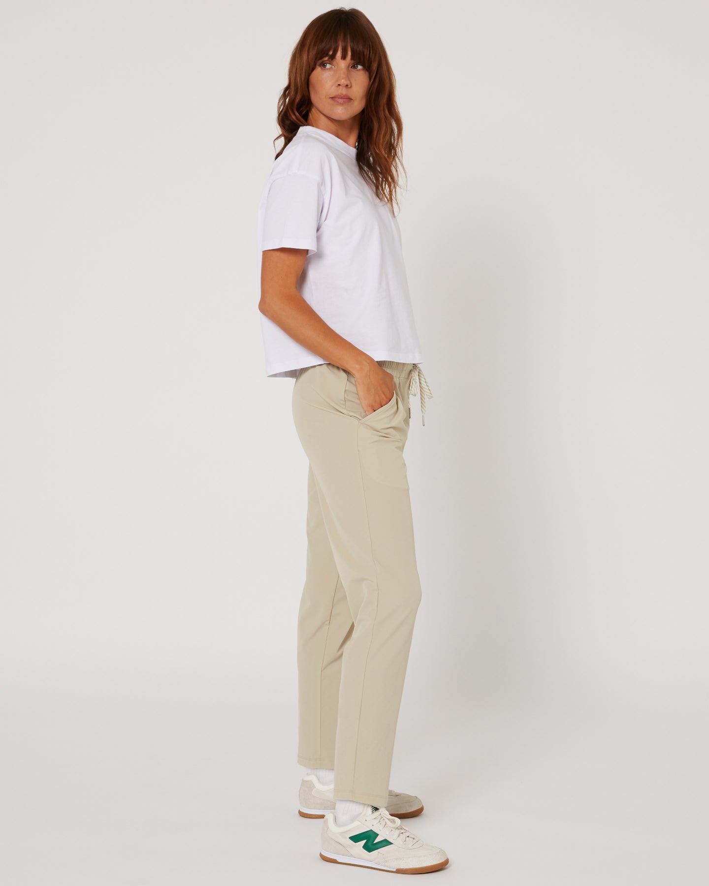 Follow Amora Pant - Cream — women's watersports pant, product image 5