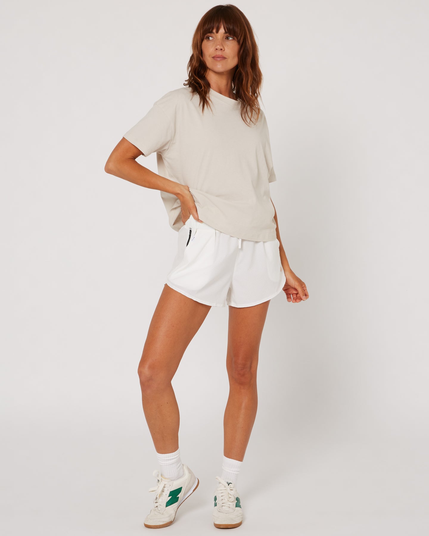 Follow Maven Shorts - Cream — women's wakeboard shorts, product image 5