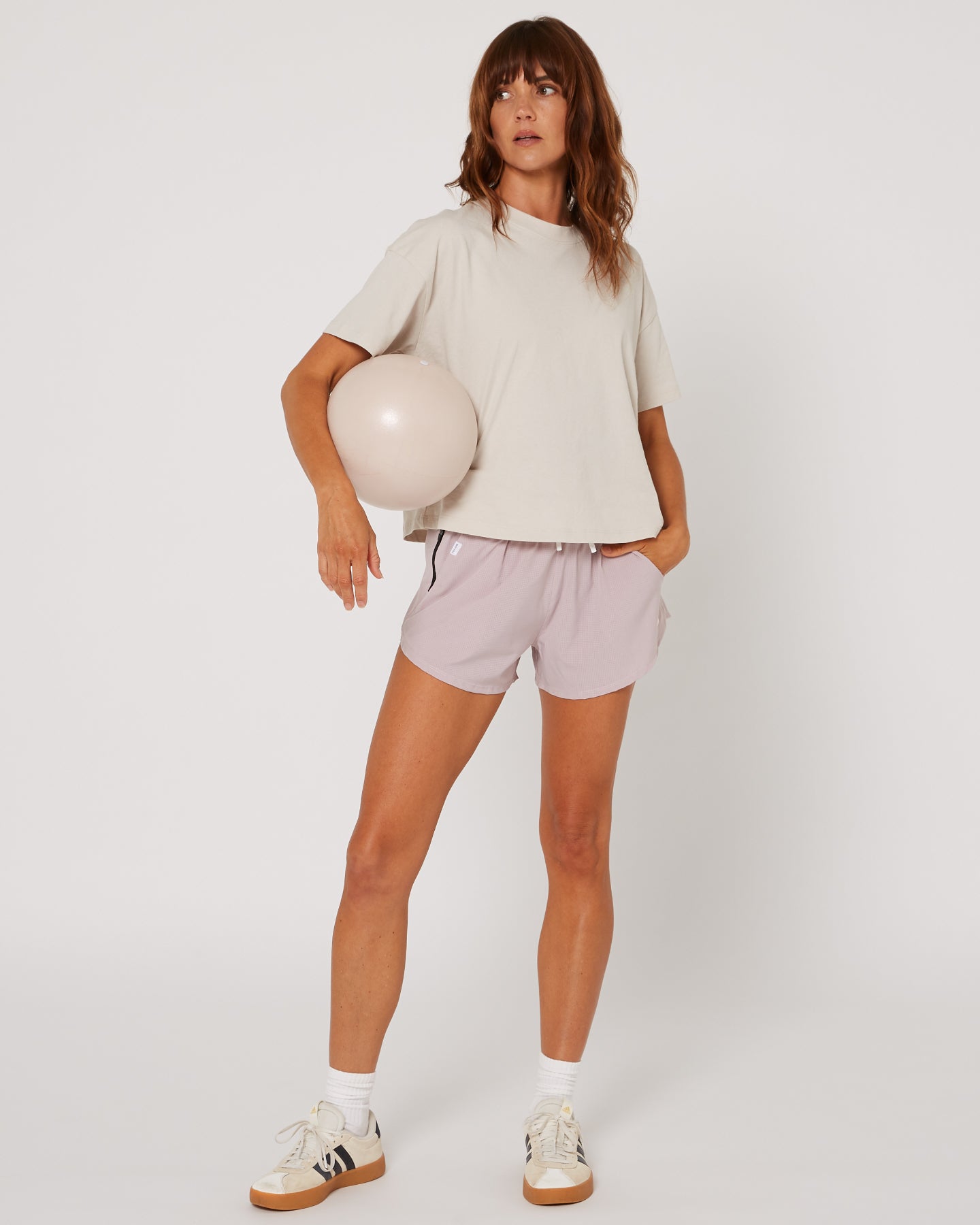 Follow Maven Shorts - Pastel Pink 3