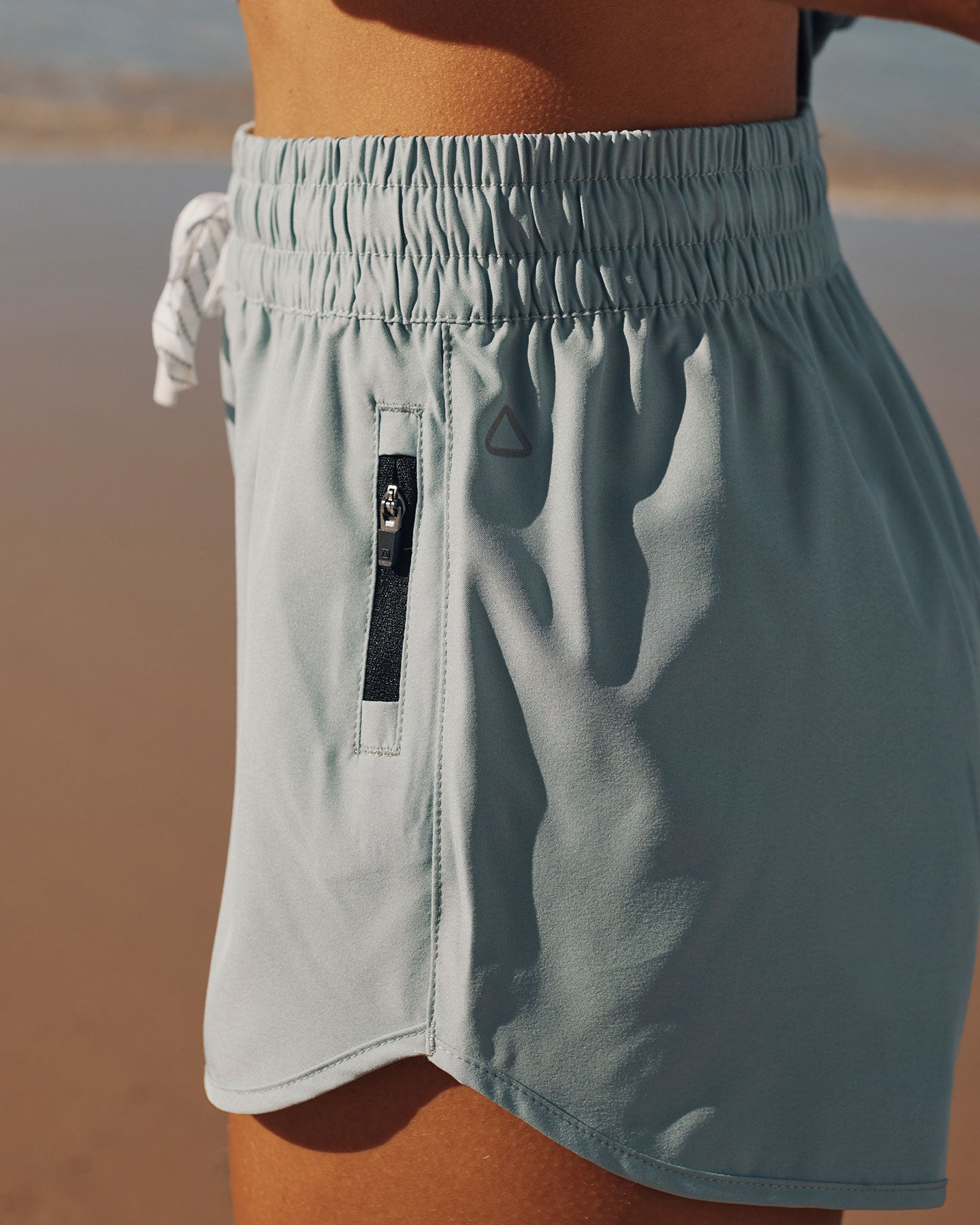 Follow Odessa Board Shorts - Light Petina — women's wakeboard boardshorts, lifestyle view 8