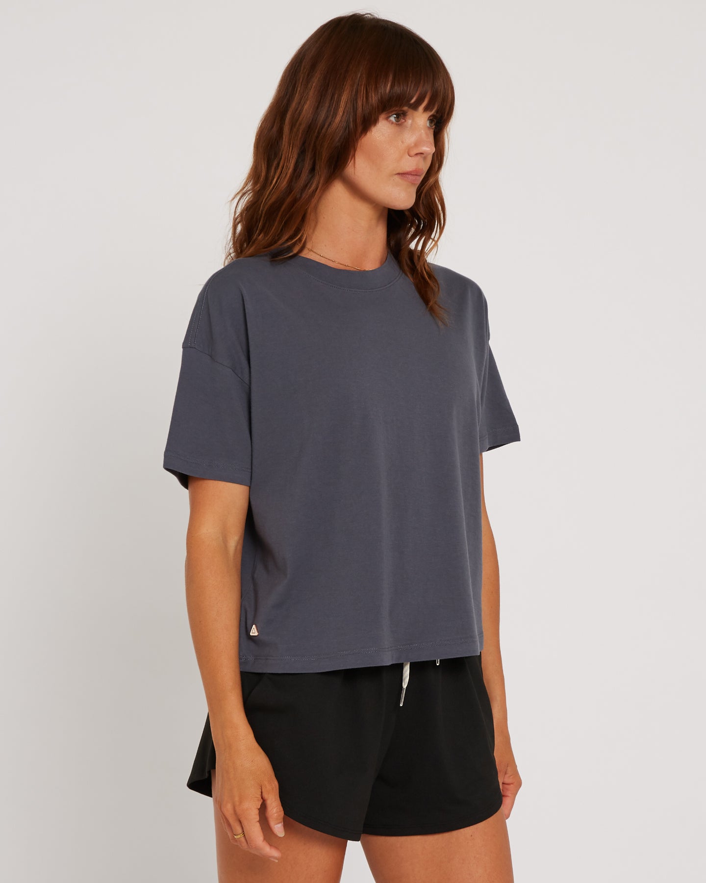 Follow Rhea Oversized Tee - Charcoal 5