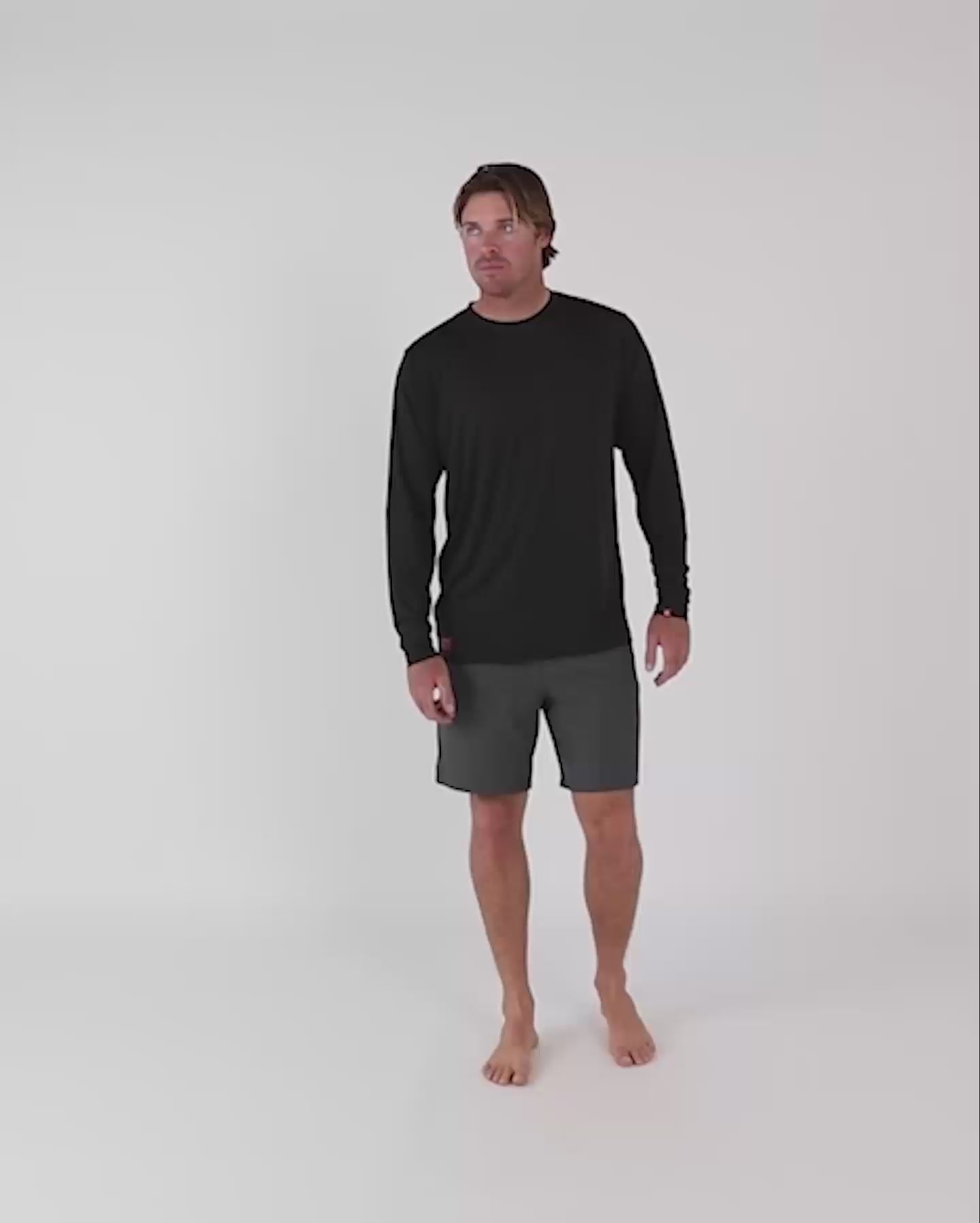 Follow Sun Tee L/s - Black video