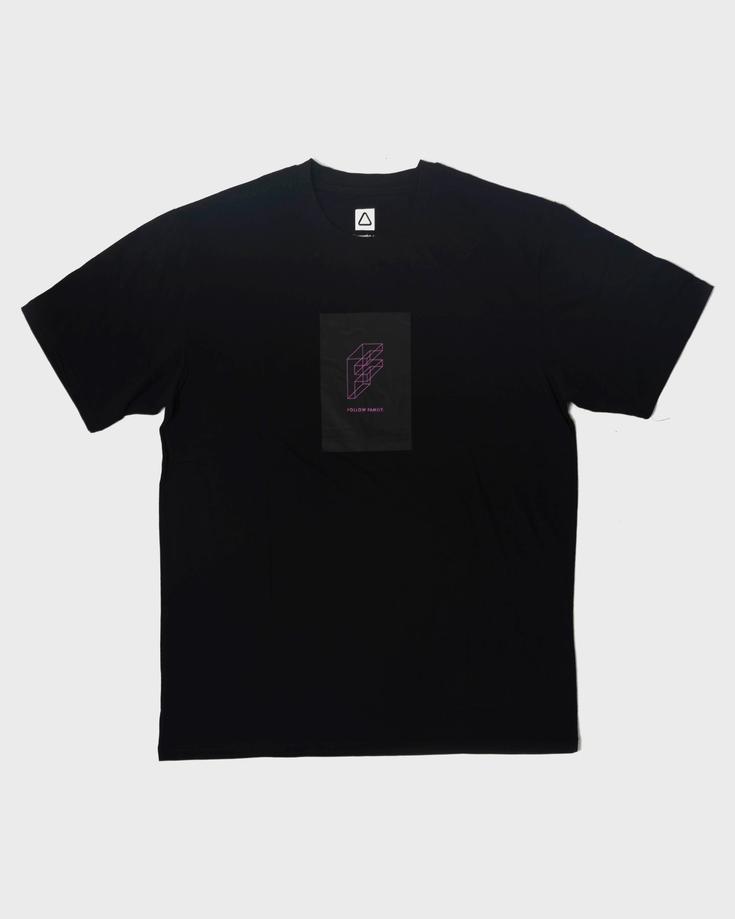Follow F for Family Tee - Black