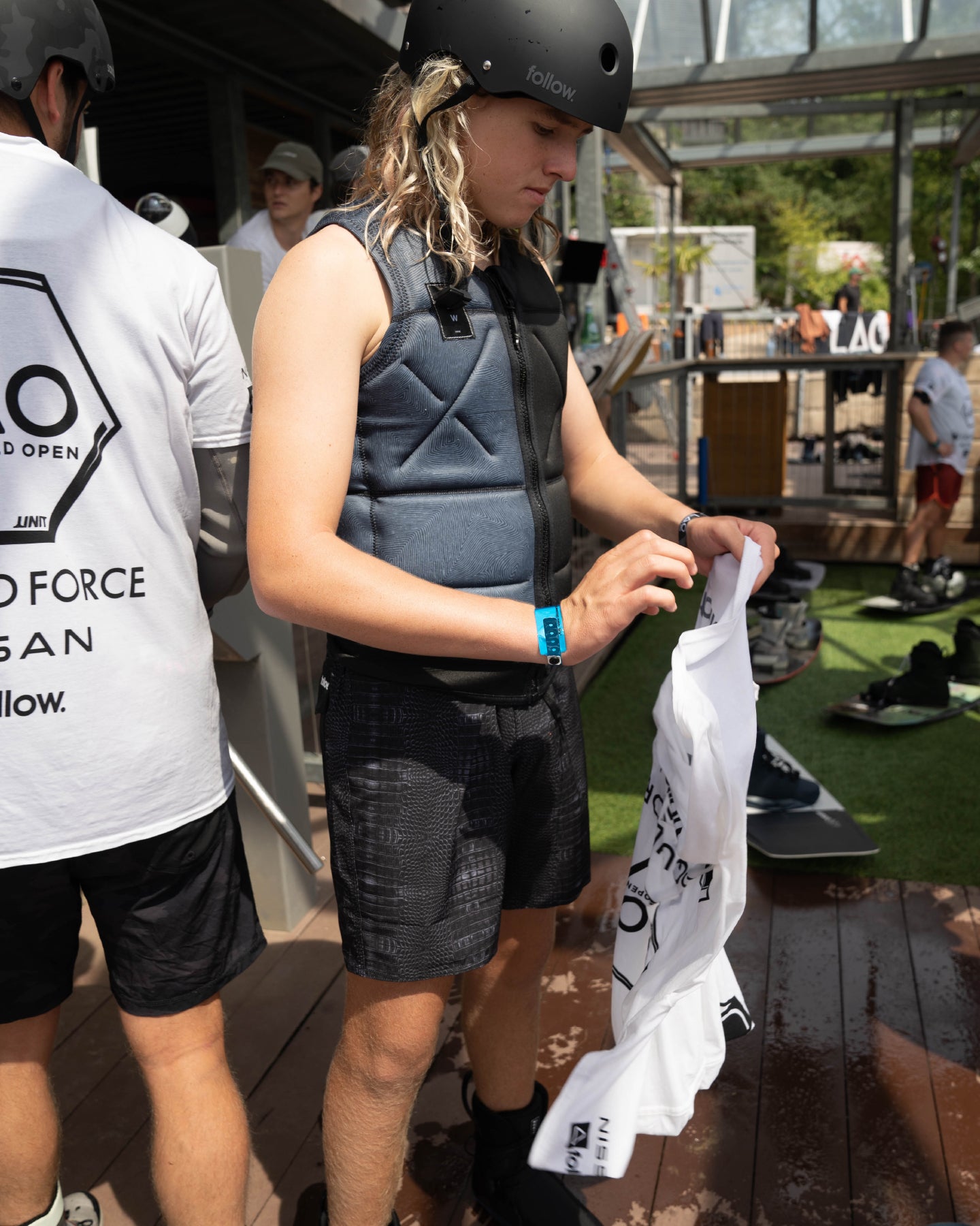 Follow Simple 3 Boardie - Black - Lifestyle 2