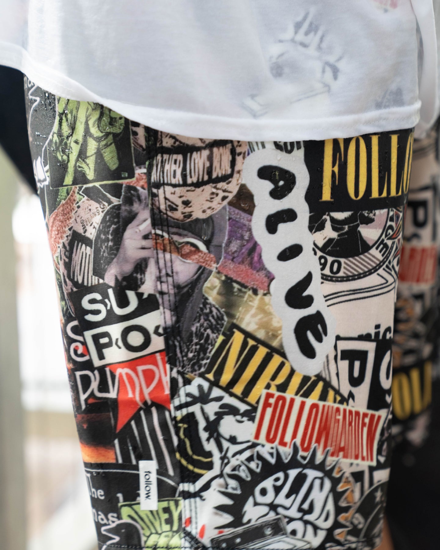 Follow Simple 3 Boardie - Grunge - Lifestyle 4