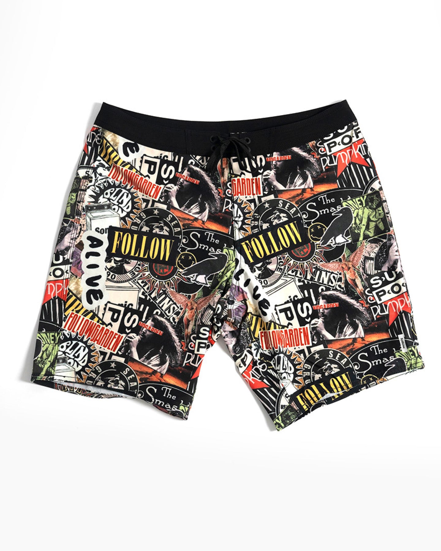 Follow Simple 3 Boardie - Grunge