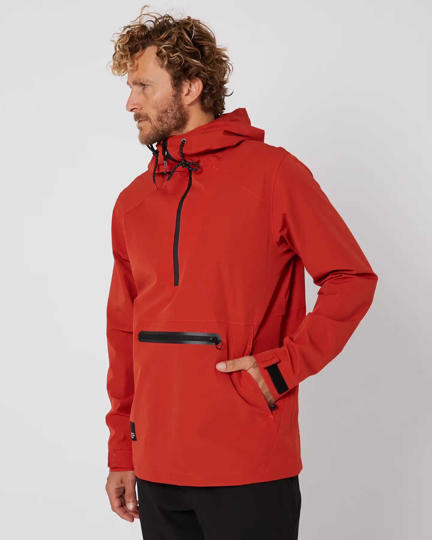 Red anorak jacket discount
