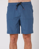 Follow All Day Shorts - Slate Blue