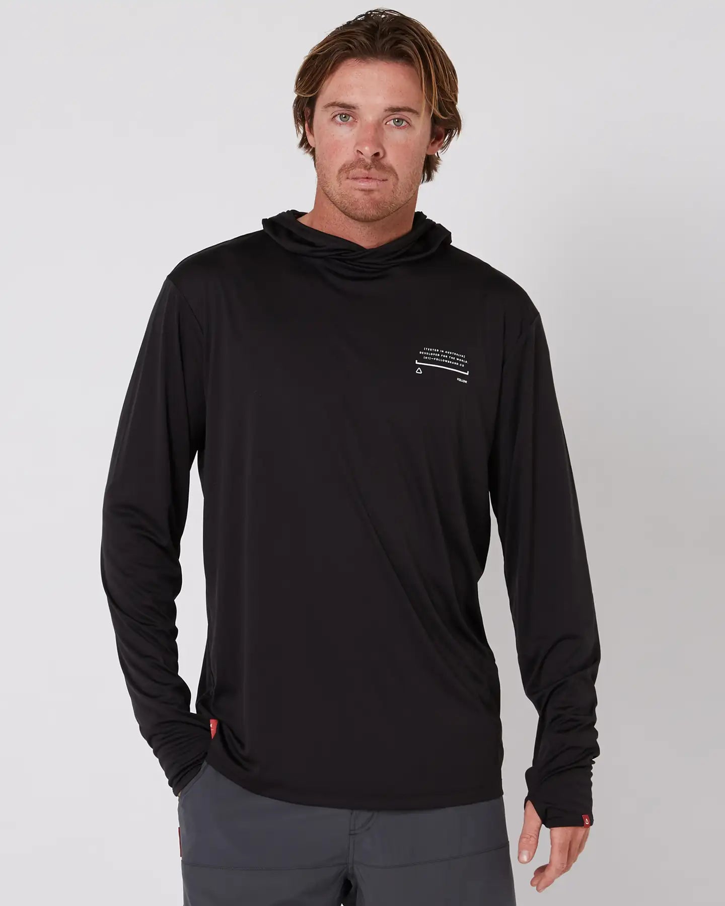 Follow Sun Hood L/S - Black – Follow USA