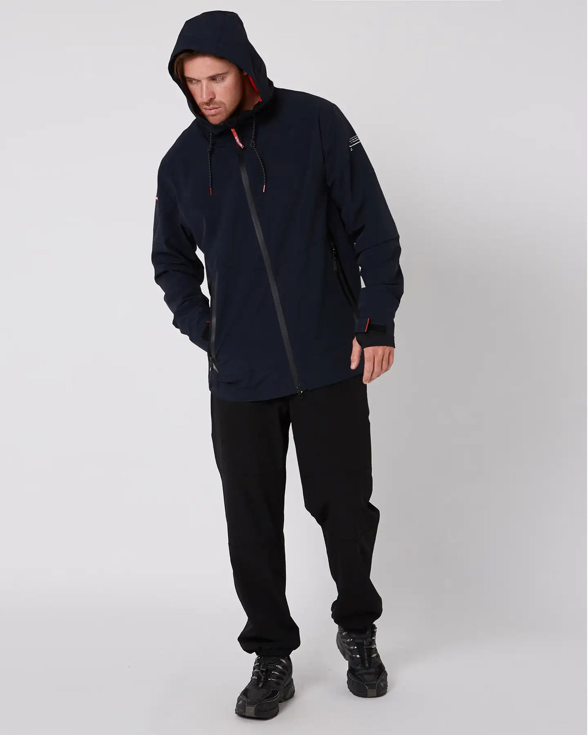 follow ライフジャケット Fresco Mens Jacket XS Follow Spray Zip Through Jacket in Black | Follow USA