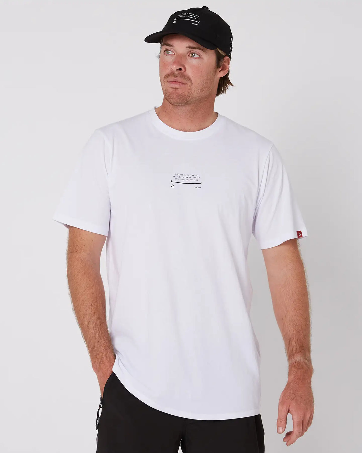 Follow Couch Tee in White | Follow USA