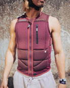 Follow Capiva Impact Vest - Plum 3