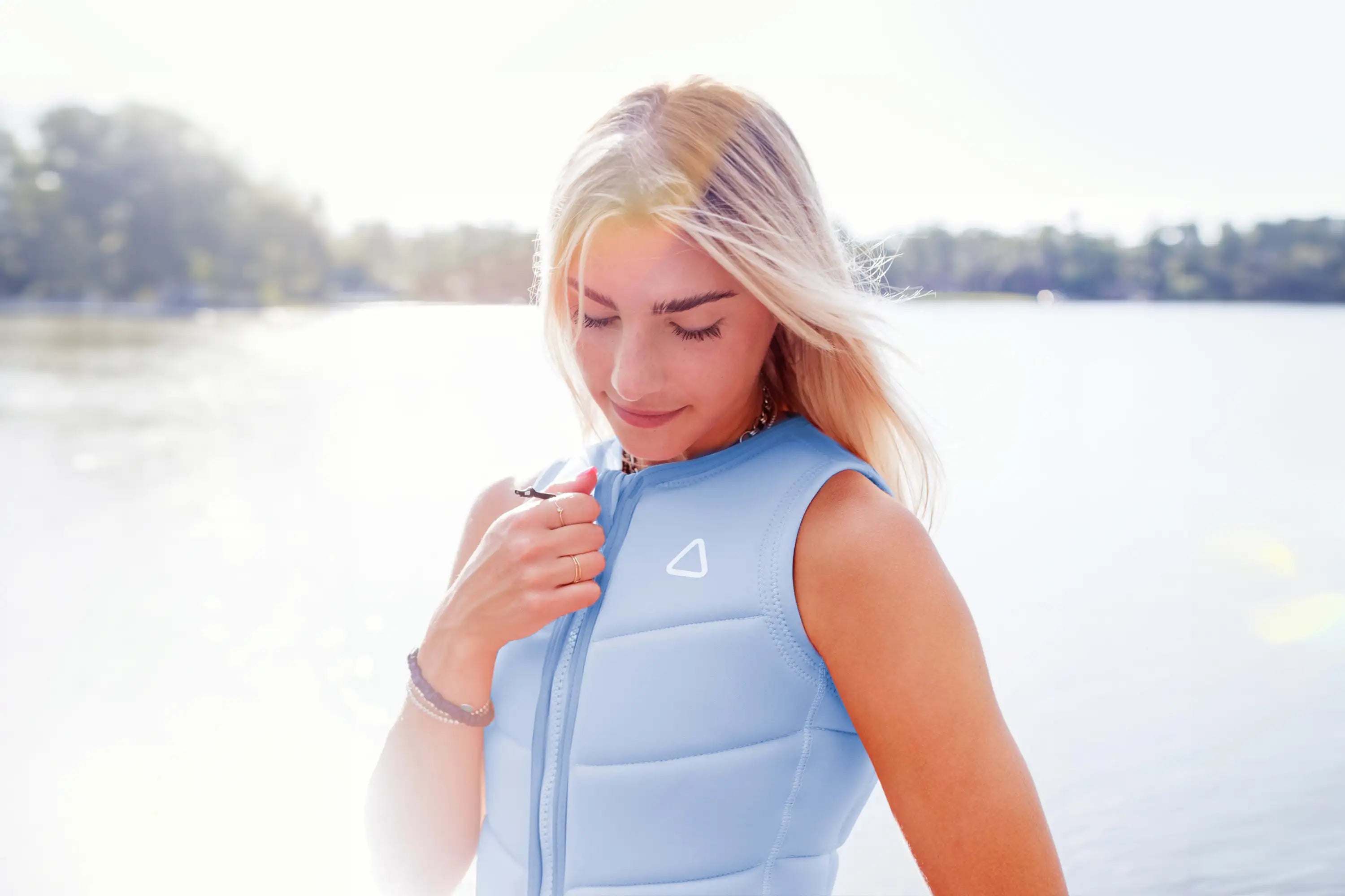 Cassidy Gale wearing the Women's Follow Corp Impact Vest