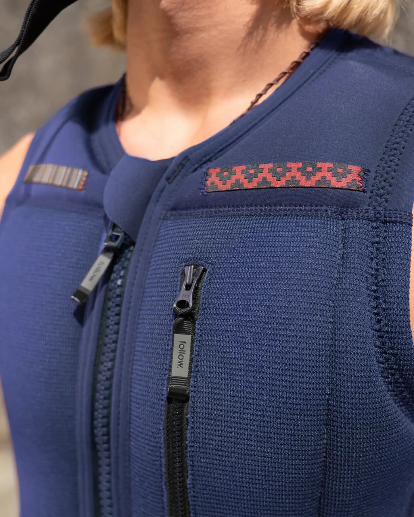 Follow Capiva Impact Vest - Navy detail 1