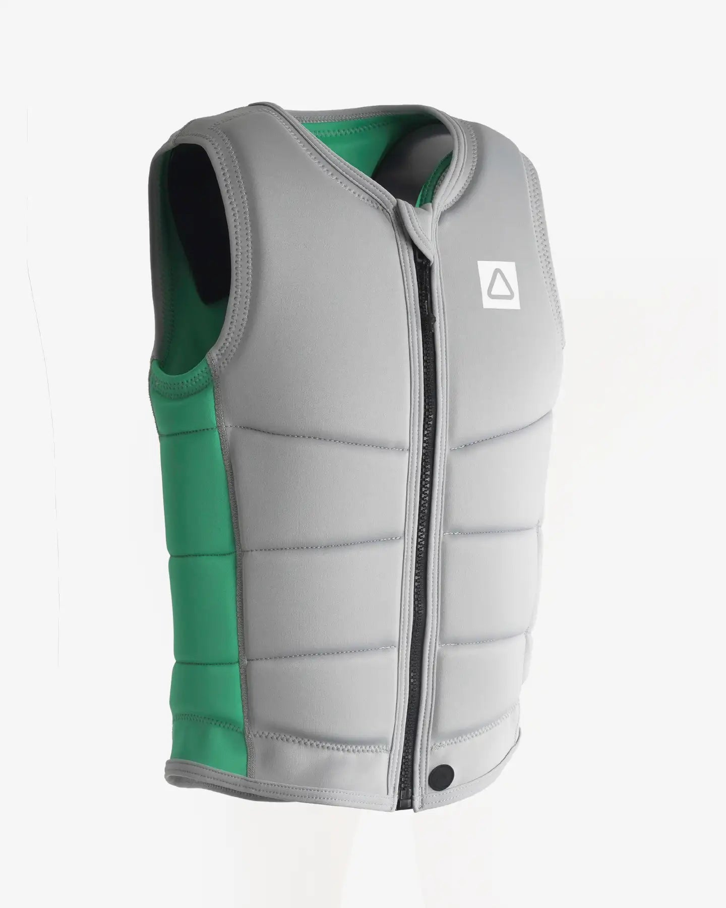 Follow Corp Impact Vest - Grey/Green 2