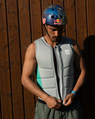 Follow Corp Impact Vest - Grey/Green detail 12