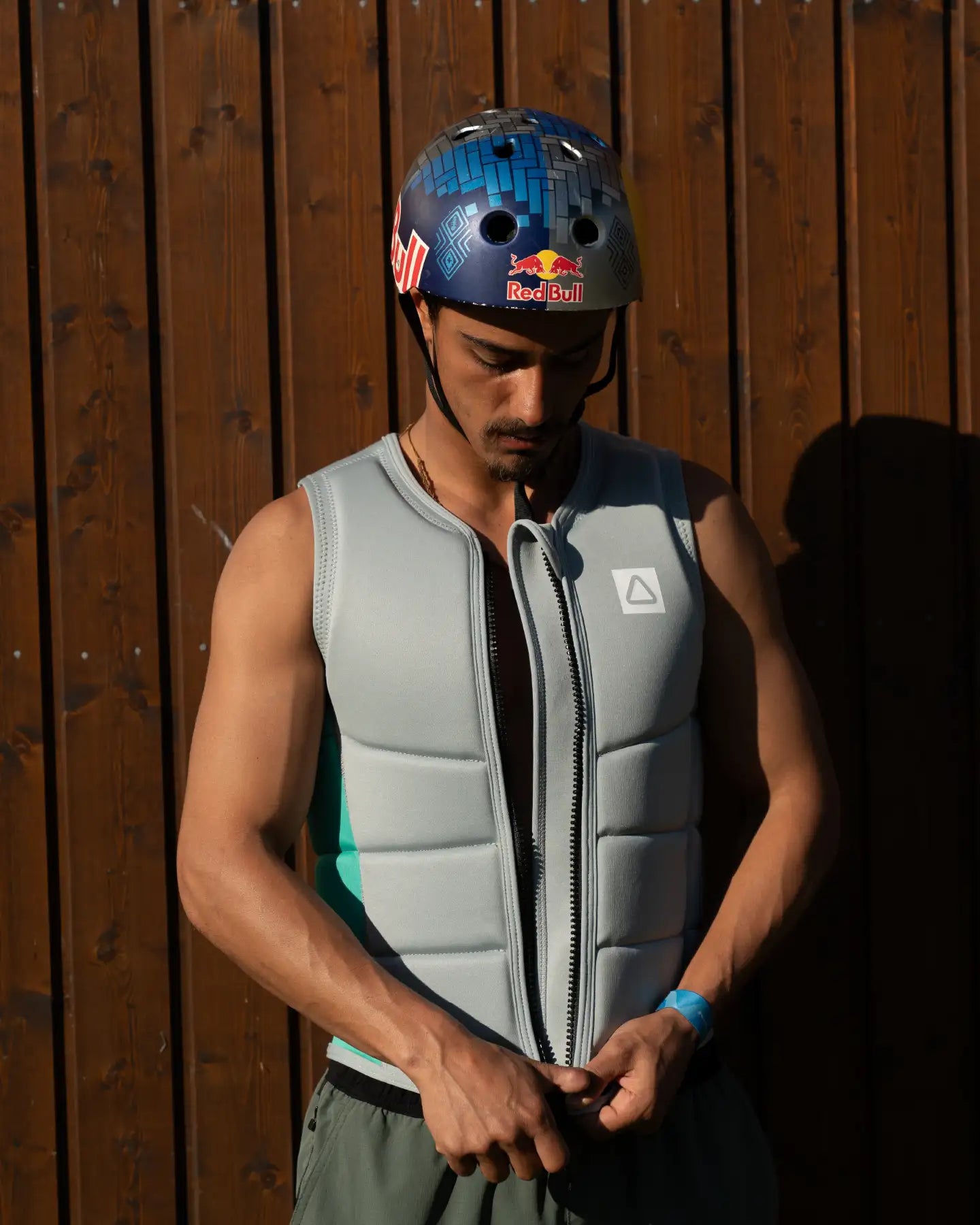 Follow Corp Impact Vest - Grey/Green detail 13