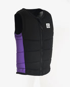 Follow Corp Impact Vest - Black/Purple 2